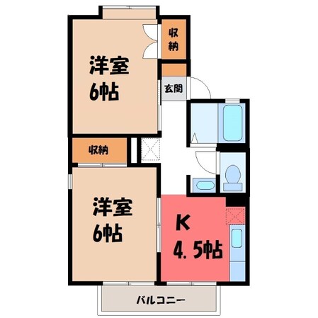 野木駅 徒歩13分 1階の物件間取画像